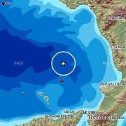 Scossa di terremoto a Vibo Valentia: magnitudo 4,7. Epicentro in mare aperto
